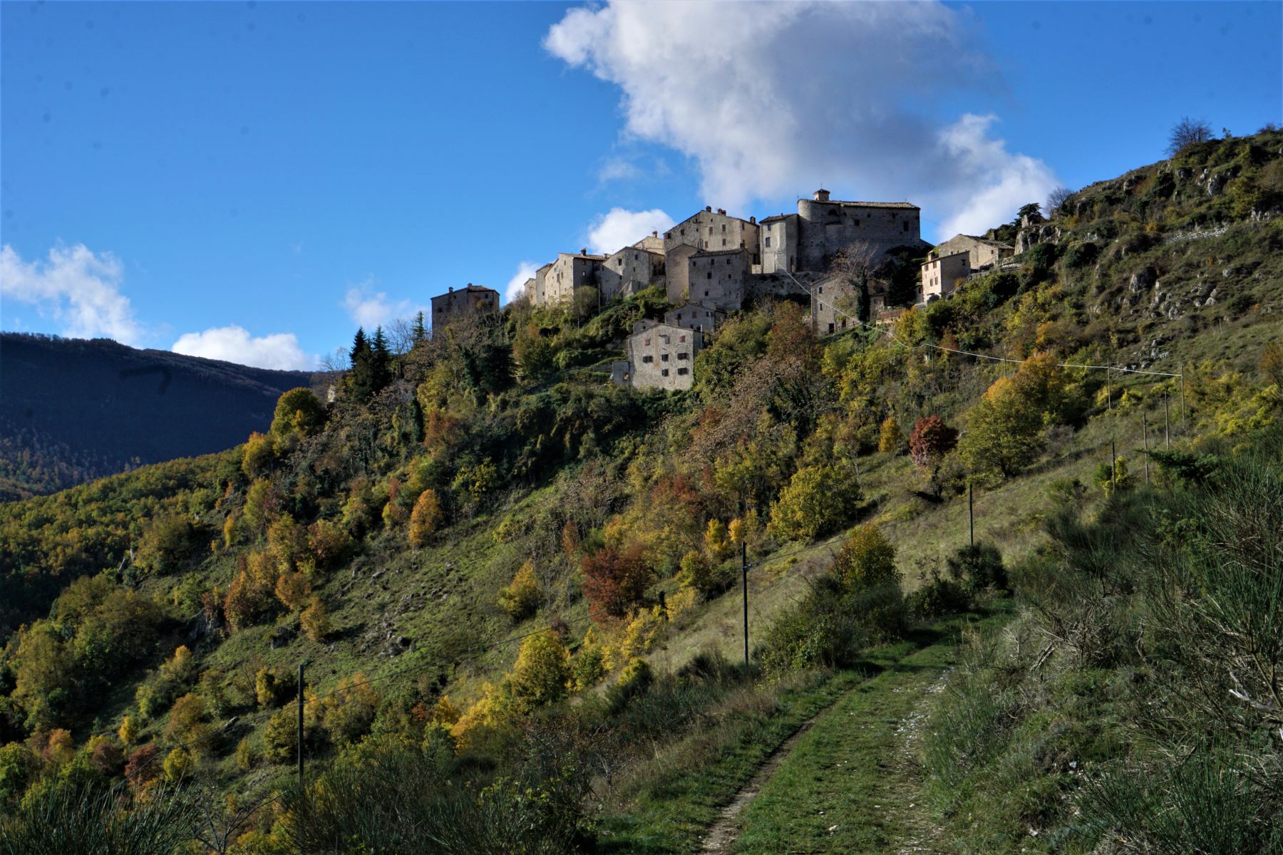 Lungo il Cammino dei Forti