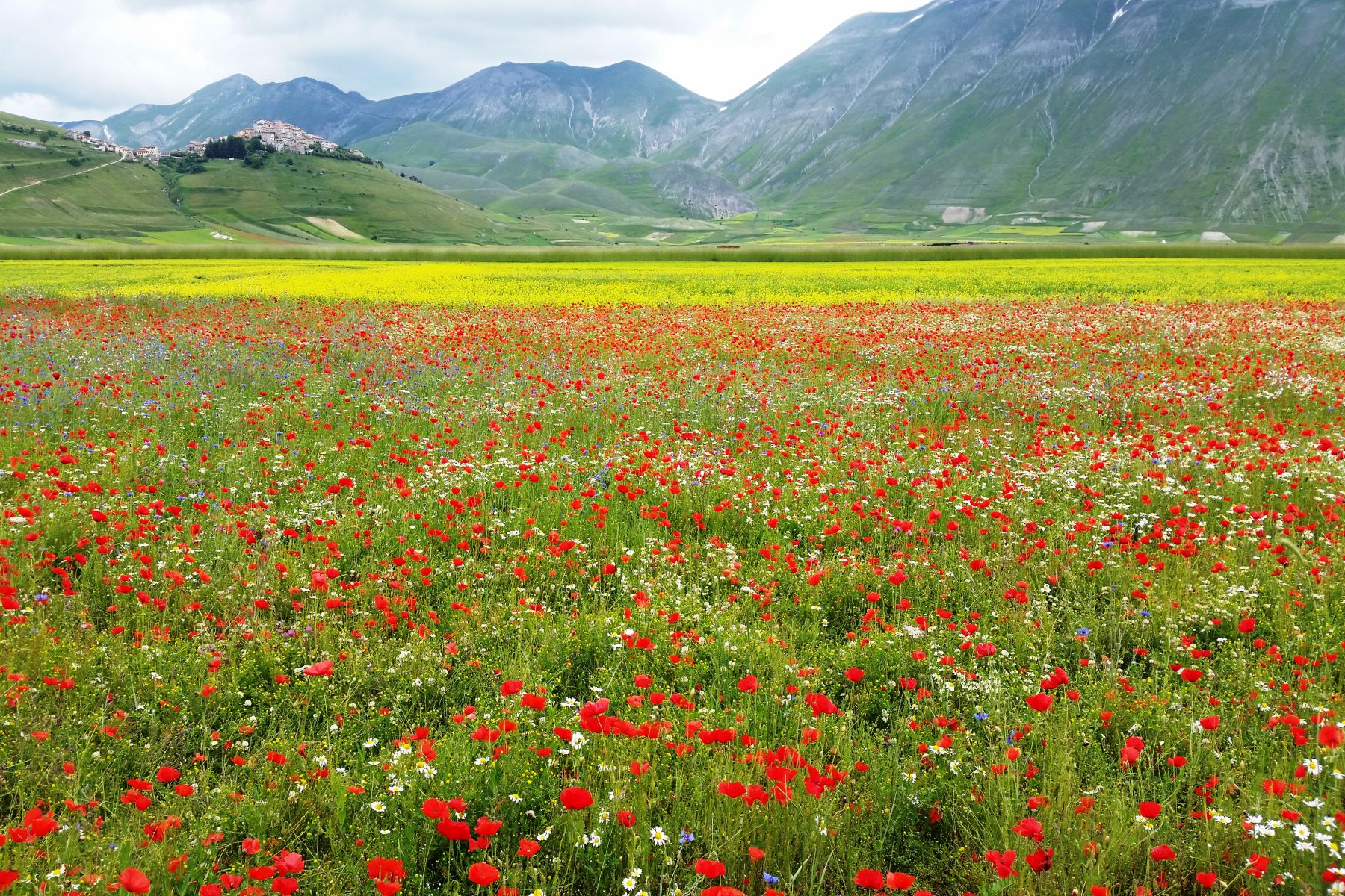 Grande Anello dei Sibillini da Fiastra a Castelluccio