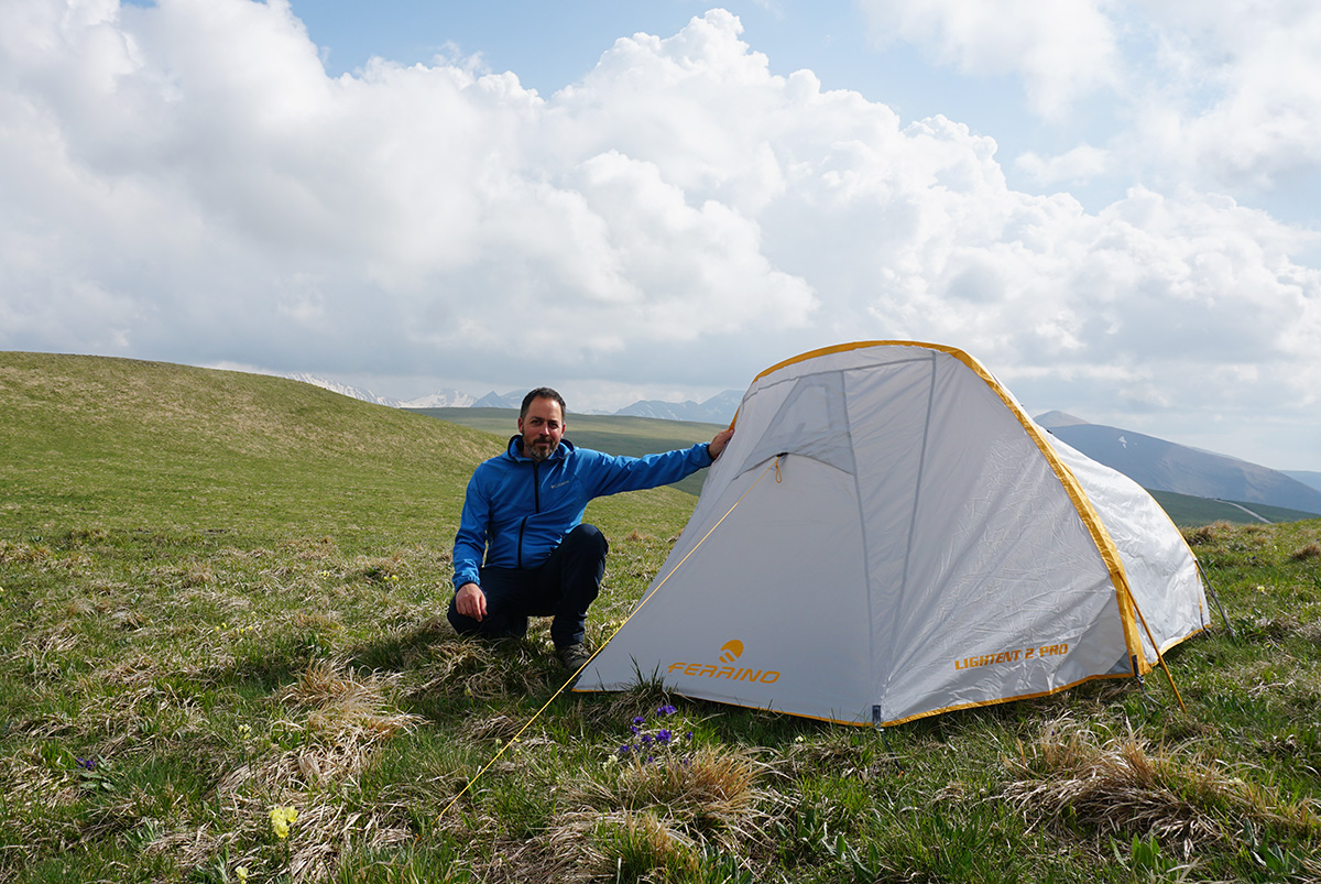 Sibillini: in tenda sopra l