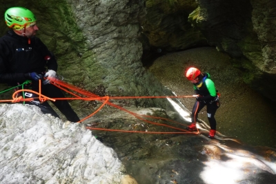 Canyoning in Valnerina, avventure di terra e di acqua